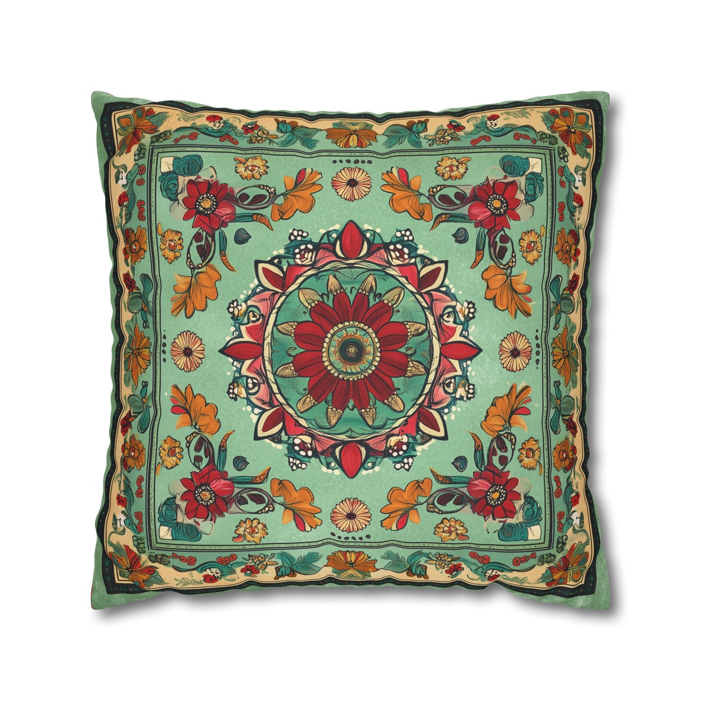 Vibrant Indian Design Pillow / Cushion Covers – Exquisite Home Decor by Sanskriti Arts