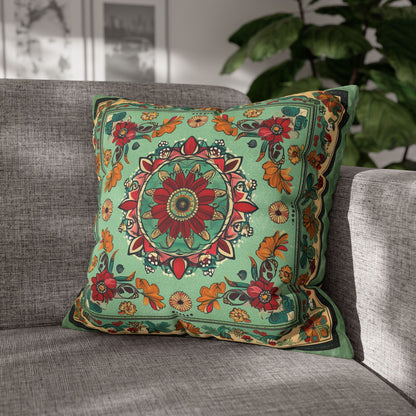 Vibrant Indian Design Pillow / Cushion Covers – Exquisite Home Decor by Sanskriti Arts