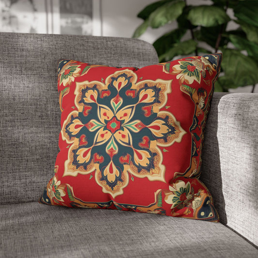 Vibrant Indian Design Pillow / Cushion Covers – Exquisite Home Decor by Sanskriti Arts